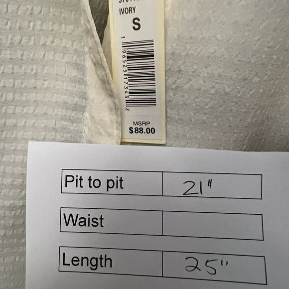 Max Studio Blouse Ivory - Picture 7 of 7